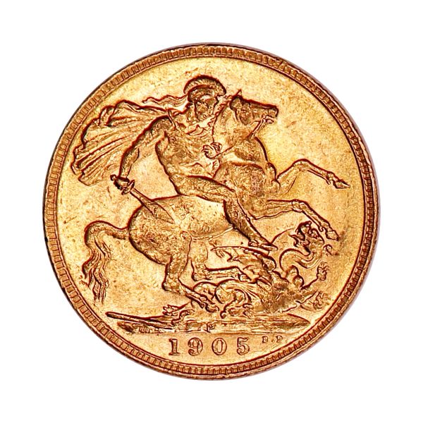 Hovedbilde Australia, 1 sovereign 1905, 7,32 g gull