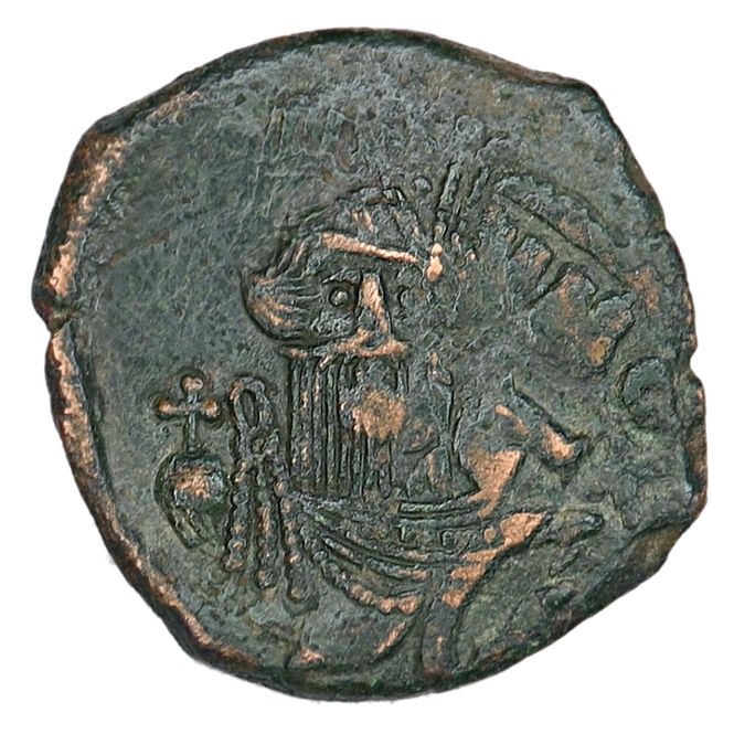 Hovedbilde Constans II, follis, 641-668, Syracuse