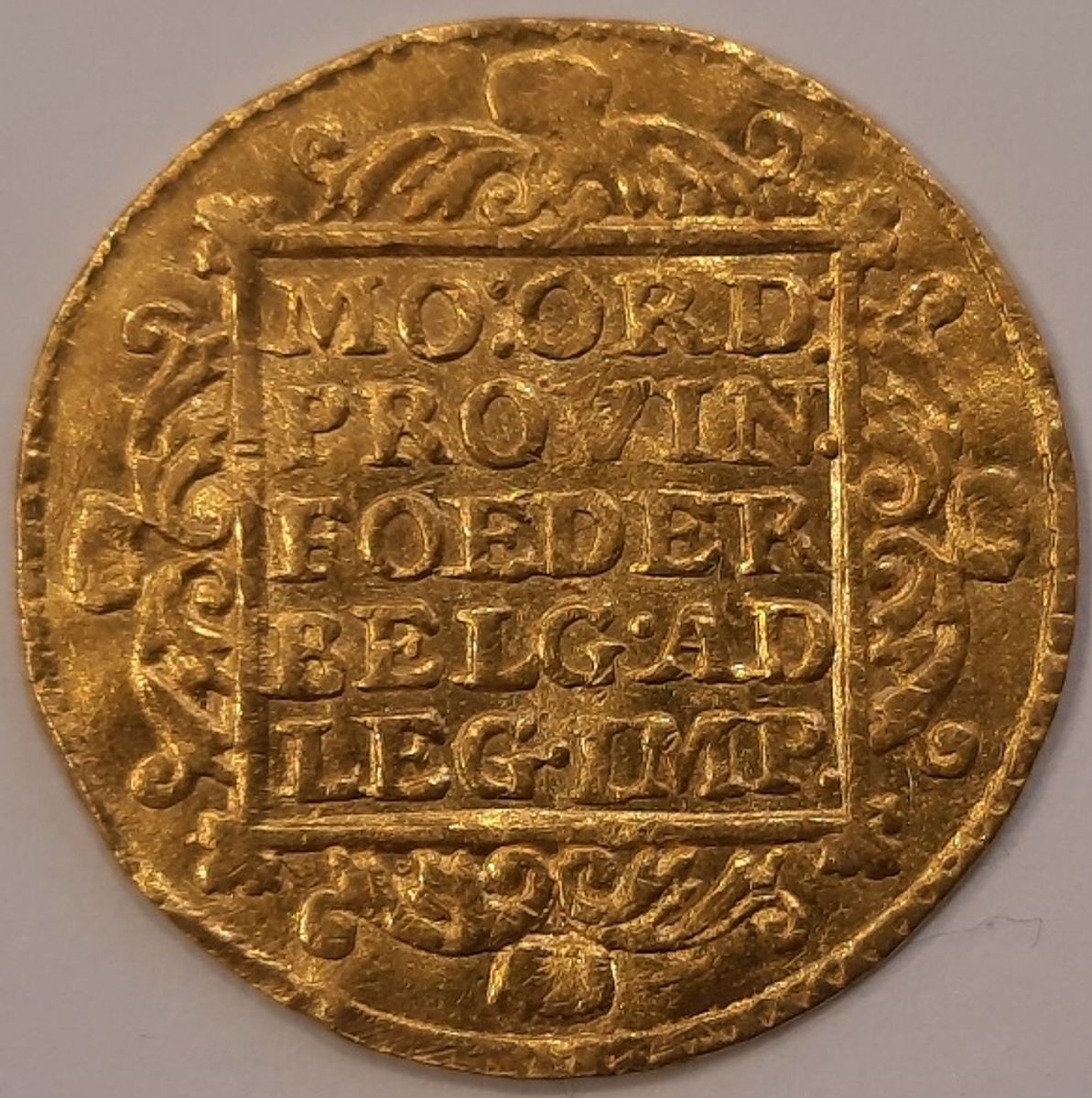 Holland 1 dukat 1758, 3,44 gram