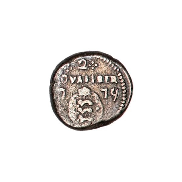 Hovedbilde Christian VII, Trankebar, 2 royaliner 1774