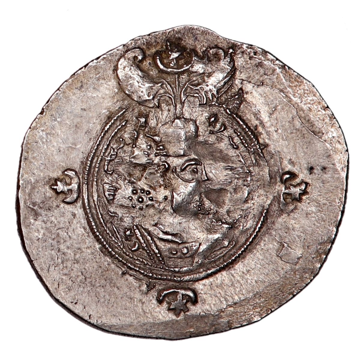 Vikingmynt, Khusrou II, år 590-628