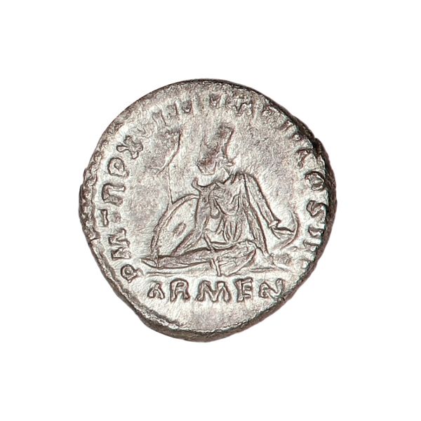Hovedbilde Marcus Aurelius, denar, år 161-180