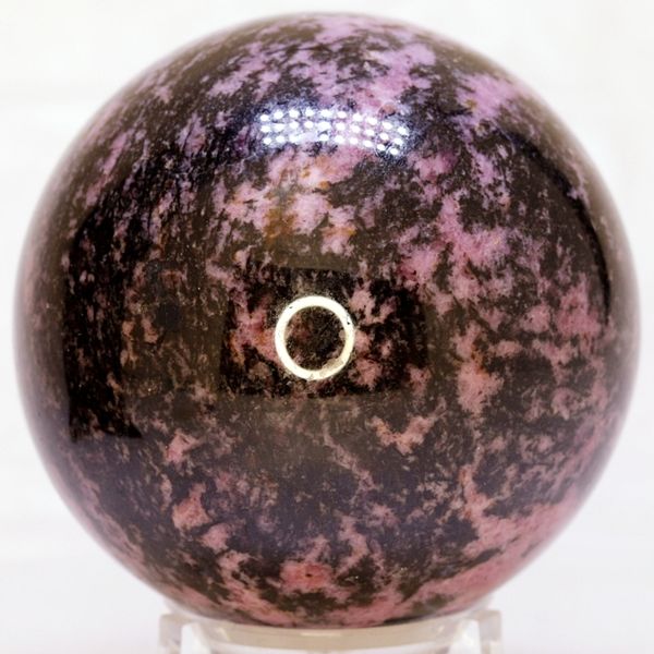 Hovedbilde Rhodonitt, slipt kule