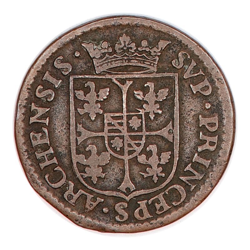 Frankrike, dobbel liard 1610