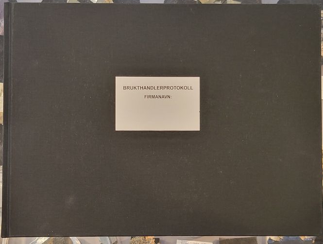 Hovedbilde Brukthandlerprotokoll/Skraphandlerprotokoll