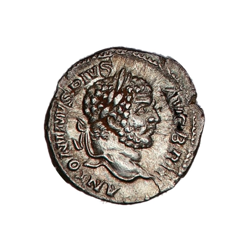 Gladiator-filmen, Caracalla, denar, 198-217